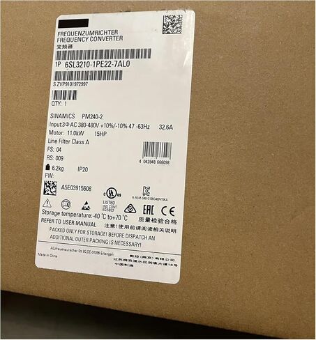 SMOCONE Expedited 6SL3210-1PE22-7AL0 New and Sealed in Box 6SL32101PE227AL0 1 Year Warranty and Fast in Kuwait