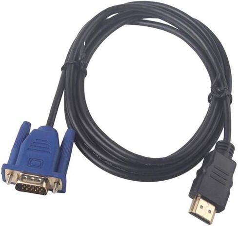 星辉 to VGA Adapter Cable 10m - High Performance Video Converter with -Interference Design，Cable for Clear Image and Sound Quality (Black) in Kuwait