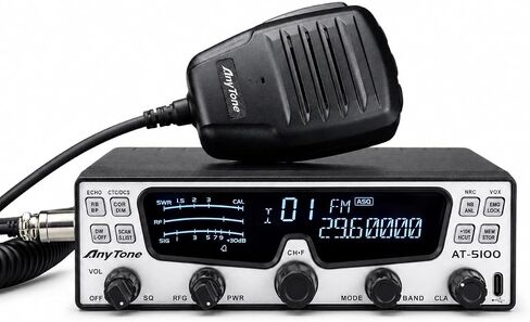 AnyTone AT-5100 10 Meter Amateur Radio, SSB/CW/AM/FM Mobile Transceiver in Kuwait