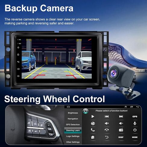 7" Upgrade Car Radio for Chevy Chevolet Malibu 2008-2012, Cobalt 2007-2010 in Saudi Arabia