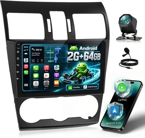 Android Car Radio for Subaru Forester 2013 2014 2015, [2G+64G] in Kuwait