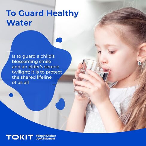 TOKIT PCT Replacement Filter for U2&U2 Pro, NSF/ANSI 58 Certified, Reduce TDS, Replacement for U2&U2 Pro SE Reverse Osmosis System Water Filter, 12-Month Lifetime in Saudi Arabia