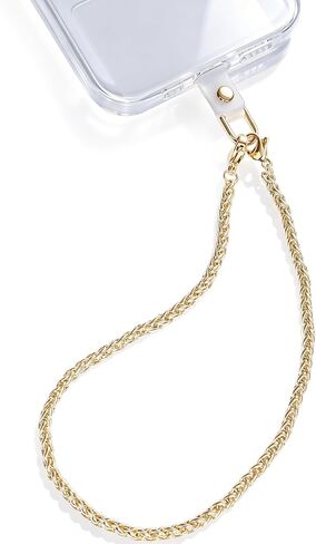 Phone Charm Wristlet Metal, Detachable Cellphone Bracelet Strap Phone Lanyard for Women in Saudi Arabia
