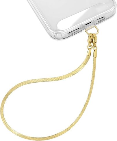 Dadanism Phone Wrist Strap Metal Phone Chain Wristlet Strap with Tether Tab in Saudi Arabia