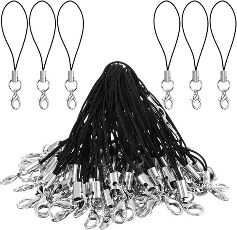 100Pcs Lobster Clasp Lanyard Strings- Lanyard For Cell Phone Charms in Saudi Arabia