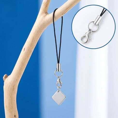 100Pcs Lobster Clasp Lanyard Strings- Lanyard For Cell Phone Charms in Saudi Arabia