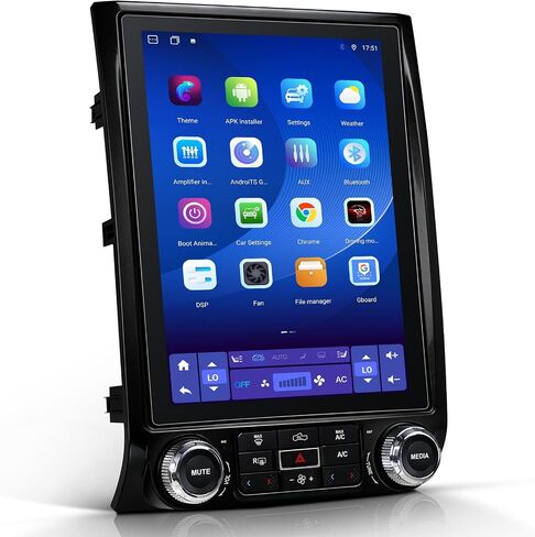 Car Radio for Ford Expedition 2015 2016 2017, 8-Core 4+64GB Android 13 Upgrade Stereo with Wireless Carplay Android Auto, 12.1'' T-Style Screen with GPS WiFi SWC AM/FM Backup Camera in Saudi Arabia