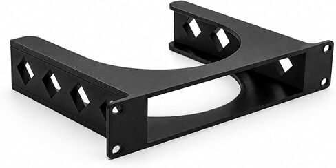 SplashNColor 10 Inch Rack Mount for Dell OptiPlex 7060 Micro PC – Secure Friction Fit Bracket | Screw-in Server Shelf | IT Network Equipment Cabinet Organizer in Saudi Arabia