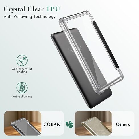 CoBak Detachable Magnetic Case for 7" Kindle 12th Gen 2024,Dark Green in Kuwait