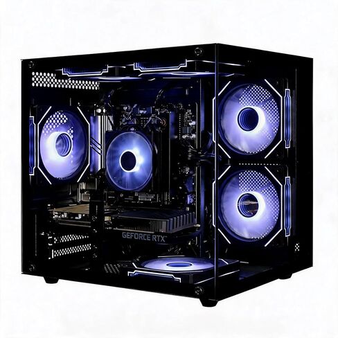 Gaming PC, RTX 3060 Ti 8GB, AMD Ryzen 7 5700X, 16GB DDR4, 512GB SSD in Kuwait