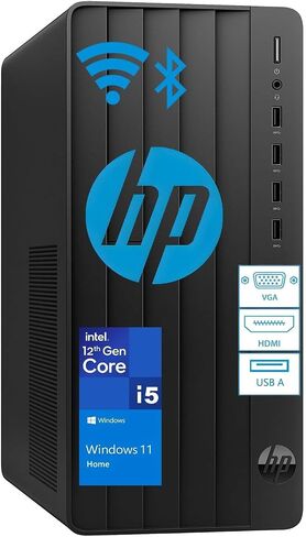 HP Desktop Computer Tower PC, Intel i5-12500T 6-Core, 32GB RAM, 1TB SSD in Kuwait