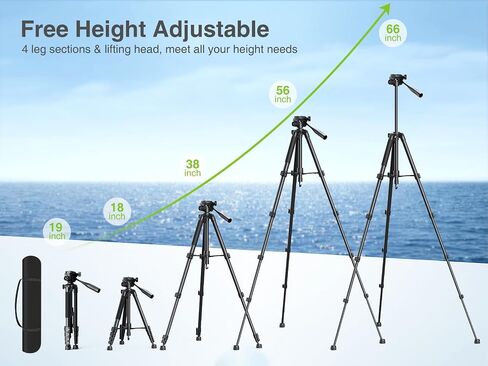 Elitehood 68" Heavy Duty iPad Tripod, Ultra-Stable Tripod for iPad Pro 12.9 in Saudi Arabia