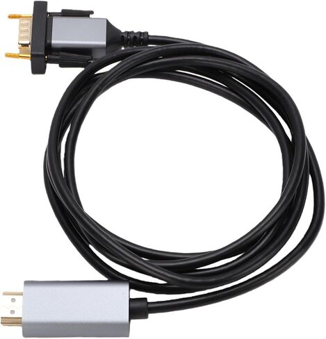 HD Multimedia Interface to VGA Cable, Male to Male Adapter, VGA Converter with Gold Plated Connectors, Ideal for Computer Desktop Laptop Monitor Projector HDTV, 6.56ft in Kuwait
