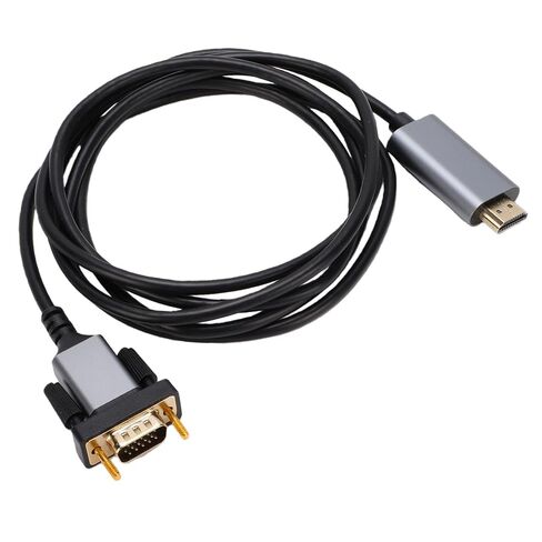 Jiawu to VGA Cable, 6.56FT Builtin IC Chip to VGA Adapter, Cord with Aluminum Alloy Housing and Gold Plated Connectors for Laptop PC Monitor Projector HDTV in Kuwait