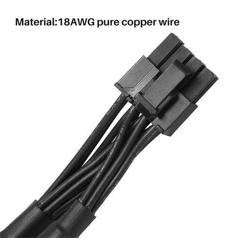 8 PIN to Dual 8 Pin 6 PIN PCIE VGA Power Supply Cable for G2 G3 G5 P2 T2 GS G+ 650 750 850 1000 in Kuwait