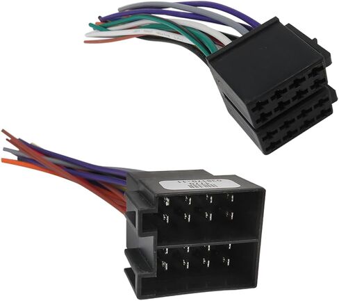 16 Pin Radio Wiring Harness Adapter Male & Female for 2006-2018 Peterbilt 579/567/386/379 in Saudi Arabia
