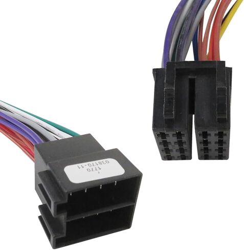 16 Pin Radio Wiring Harness Adapter Male & Female for 2006-2018 Peterbilt 579/567/386/379 in Saudi Arabia