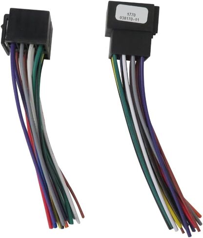 16 Pin Radio Wiring Harness Adapter Male & Female for 2006-2018 Peterbilt 579/567/386/379 in Saudi Arabia