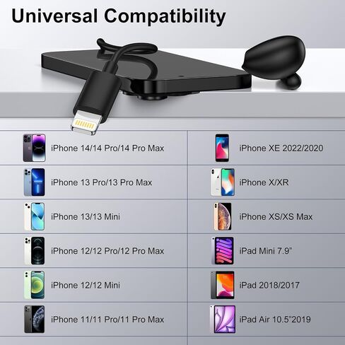 Wired Headphones for iPhone Earbuds with Lightning Connector Wired Earphone in Kuwait