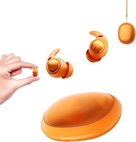 NE76 Sleep Earbuds Bluetooth 6.0 in Ear, AI Translation Headphones Real Time 164 Language, Mini Sleep Headphones Small Design for Side Sleepers for Travel Education Business Meeting (Violet) in Saudi Arabia
