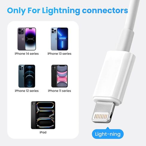 SD Card Reader for iPhone, 5-in-1 Lightning to SD/XD/TF/CF/MS Card Reader in Kuwait