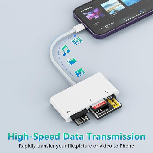 5-in-1 SD Card Reader for XD CF TF MS Memory Cards Adapter in Saudi Arabia