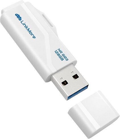 LinkMore USB Flash Drive, NR G03 Slim USB 3.2, Up to 100MB/s Read (128GB) in Saudi Arabia