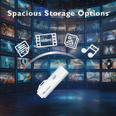 LinkMore USB Flash Drive, NR G03 Slim USB 3.2, Up to 100MB/s Read (128GB) in Saudi Arabia