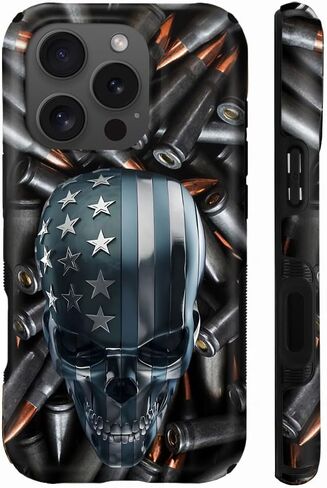 Compatible with iPhone 17 Air Case,Wireless Charging Compatible,Dual-Layer Protection, Soft Silicone + Hard Shell Cover Shockproof for Men Women-Wooden Flag Power Cross in Saudi Arabia