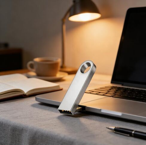 Metal Waterproof Shockproof USB Flash Drive 1Pc for Pc Laptop File Storage (4G) in Kuwait