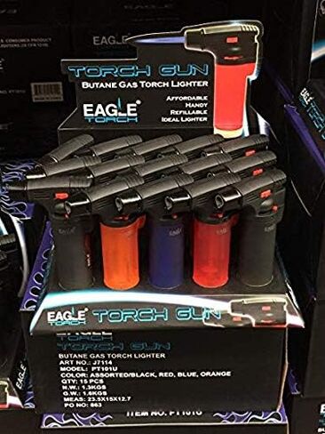 Eagle Single Torch Gun Lighter (Random Color) in Kuwait