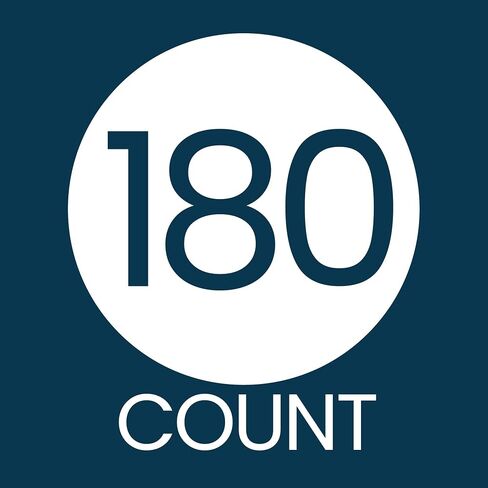 30th Birthday Candy Stickers, Navy Blue Print on Gold Foil, 180 Count in Saudi Arabia