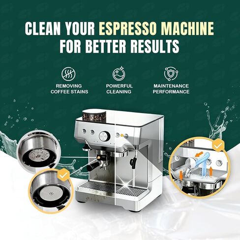 Espresso Machine Cleaning Tablet Coffee Maker Cleaner Blister 16tab in Saudi Arabia