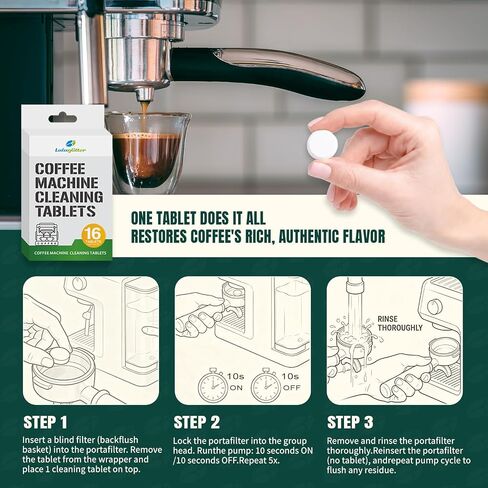 Espresso Machine Cleaning Tablet Coffee Maker Cleaner Blister 16tab in Saudi Arabia