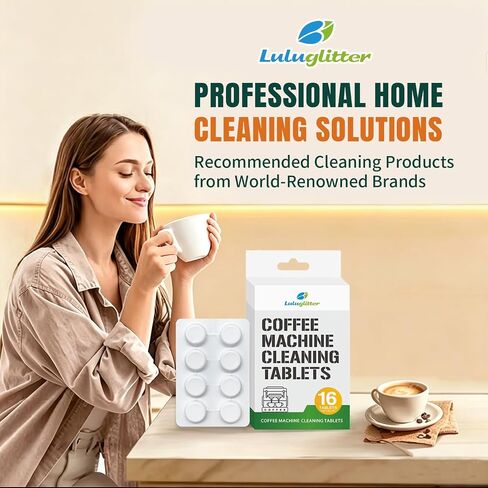 Espresso Machine Cleaning Tablet Coffee Maker Cleaner Blister 16tab in Saudi Arabia