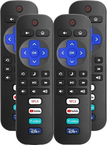 3-Pack for Roku Remote Replacement Compatible with All Roku Smart TVs in Kuwait