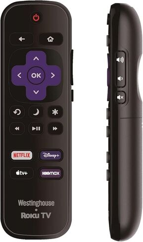 OEM Replacement Remote Control Compatible with Westinghouse HD Smart Roku TV with Wi-Fi Connectivity and Mobile App, Flat Screen TV Compatible with Apple Home Kit, Alexa and Google Assistant in Kuwait
