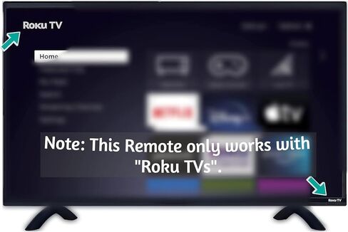 OEM Replacement Remote Control Compatible with Westinghouse HD Smart Roku TV with Wi-Fi Connectivity and Mobile App, Flat Screen TV Compatible with Apple Home Kit, Alexa and Google Assistant in Kuwait