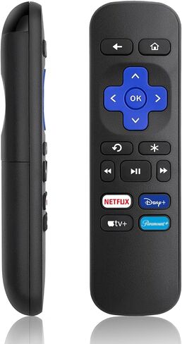 Universal Remote Control Replacement for Roku Box, Express, Premiere, Player, for R0KU 1/2/3/4 (NOT for RokuTV and RokuStick) in Kuwait