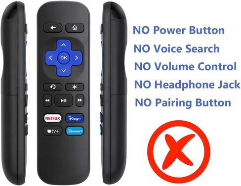 Universal Remote Control Replacement for Roku Box, Express, Premiere, Player, for R0KU 1/2/3/4 (NOT for RokuTV and RokuStick) in Kuwait