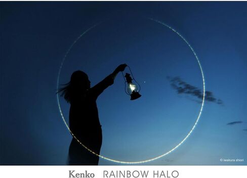Kenko Prism Effect Filter Rainbow Halo φ82mm, Spiral-Like Bokeh Effect, and Light Ring Effect, a Soft case Included, Made of Glass, 738214 in Kuwait
