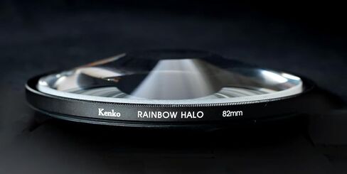 Kenko Prism Effect Filter Rainbow Halo φ82mm, Spiral-Like Bokeh Effect, and Light Ring Effect, a Soft case Included, Made of Glass, 738214 in Kuwait