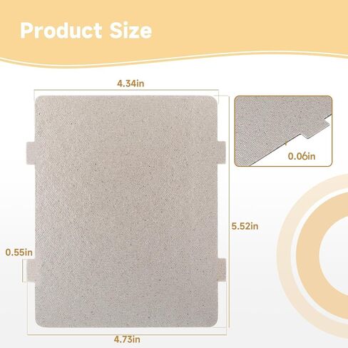 Thickened Microwave Waveguide Cover Compatible with Frigidaire 5304523276 in Saudi Arabia