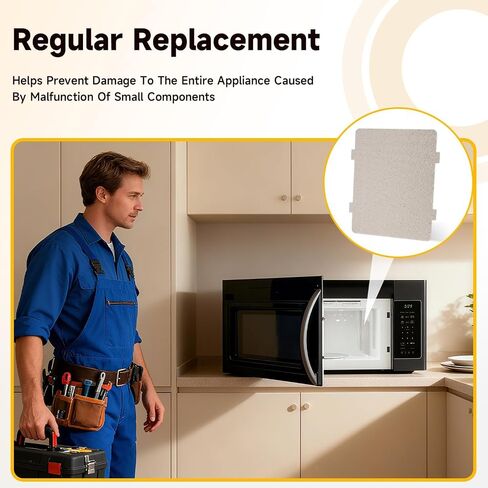 Thickened Microwave Waveguide Cover Compatible with Frigidaire 5304523276 in Saudi Arabia