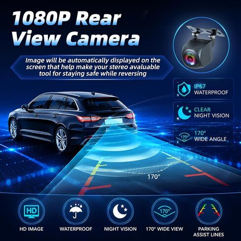 4 Core Car Radio for Subaru Forester WRX Impreza 2014-2015: 9 inch 1280x800 IPS Touchscreen Stereo, Upgrade Head Unit with Wireless Carplay/Android Auto, 5GWiFi BT GPS SWC FM RDS Backup Camera in Saudi Arabia
