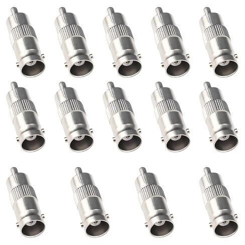 BNC Barrel Connectors 24 Pcs BNC Female to Female Straight Coupler Adapter in Saudi Arabia