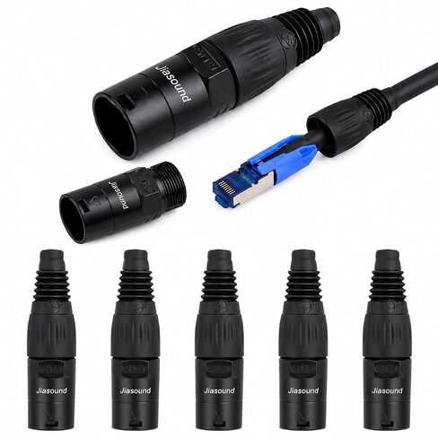 Toronce RJ45 Ethercon Cable Mount NE8MX Connector（10 Pack） in Kuwait