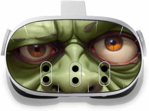Speed Demon Skin Decal Compatible with Meta Quest 3 - Frankenstein - Virtual Reality Vinyl Wrap in Saudi Arabia