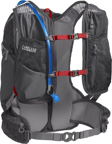 CamelBak Octane 25 Limited Edition Hydration Pack with 2L Fusion Hydration Bladder - Heather Grey/Racing Red in Kuwait