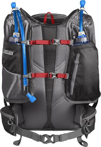 CamelBak Octane 25 Limited Edition Hydration Pack with 2L Fusion Hydration Bladder - Heather Grey/Racing Red in Kuwait